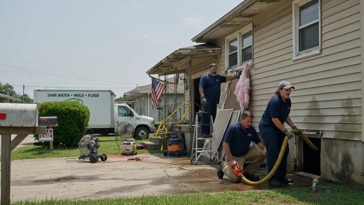Water Damage Repair in Campus, IL near me